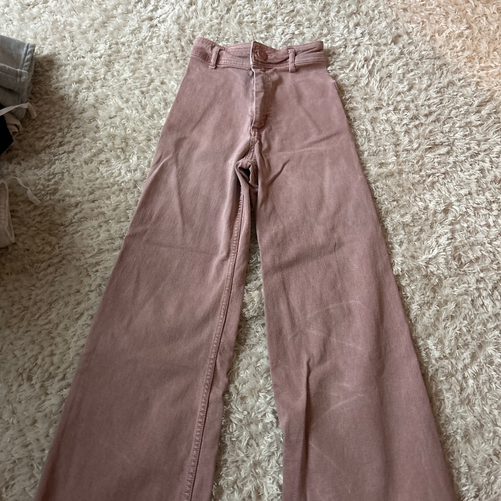 Pink Zara jeans